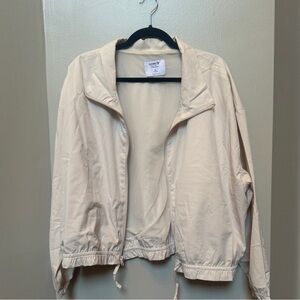 Old Navy | Women’s Plus Activewear Cream Jacket | NWOT